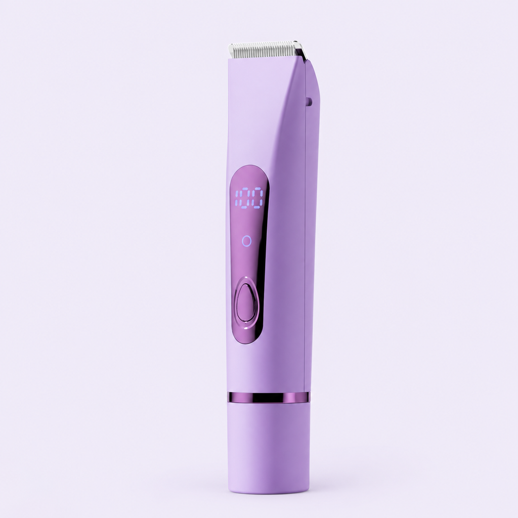 Tondeuse de retouche 2 en 1 Swyft Beauty, coloris violet
